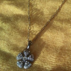 16" Lia Sophia flower necklace